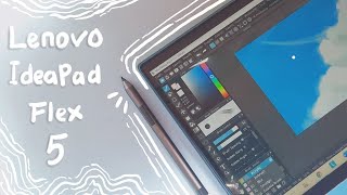 unboxing lenovo ideapad flex 5 – light teal✧*: .｡.💙🦕