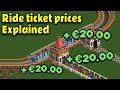 How much can you Charge for your Rides in RCT2 & Classic? thumbnail