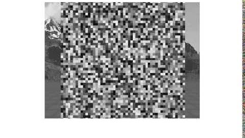 Rendering random dots