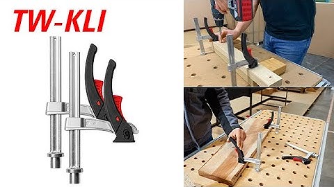 Vibrationssicherer Einsatz auf Multifunktionstischen mit unserer TW-KLI  |  BESSEY