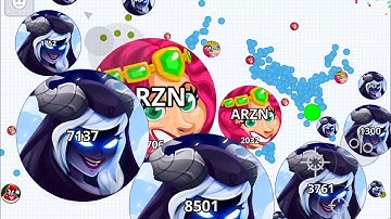 HACKER VS SERVER | MACRO GAMEPLAY (Agar.io Mobile)