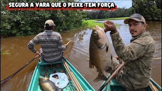 UMA ADRENALINA QUE NUNCA SENTI ANTES, ESSE PEIXE TEM MUITA FORÇA NO CANIÇO !