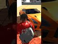Mr Indian hacker car collection in game and real #shorts