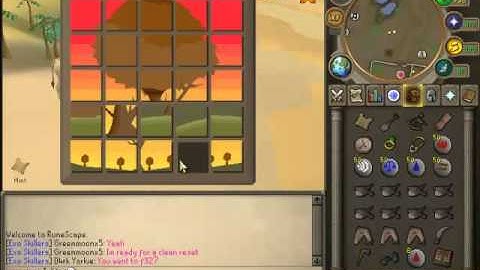 Guide to doing a lv 3 clue scroll tree puzzle. Runescape