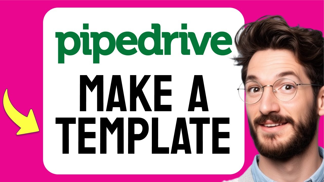 How to CREATE Templates in Pipedrive (Step by Step) - YouTube