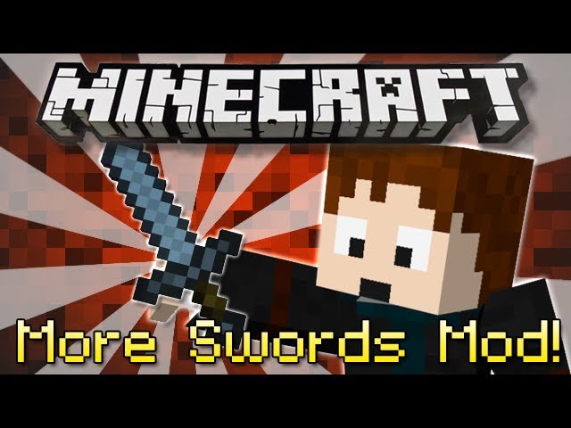 Minecraft - MORE SWORDS MOD! (Teleport, Burn & DESTROY EVERYTHING