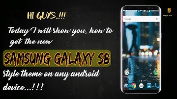 Make your android look exactly like Samsung Galaxy S8 || Nova launcher s8 Setup || by alluuneed📱 📲