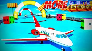 Mega Ramp Airplane Stunts Racer Impossible Tracks - New Game 2020 - Android Gameplay screenshot 4