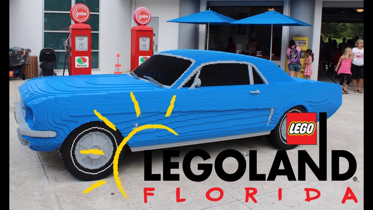 Life Size LEGO Ford Mustang at Florida - YouTube