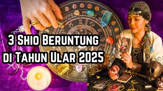 [MITOS] RAMALAN 3 SHIO DI TAHUN ULAR 2025 ‼️⁉️