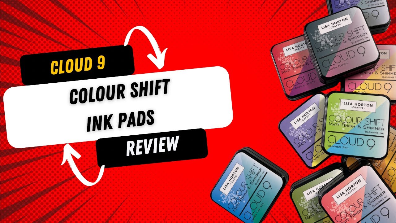 Lisa Horton Crafts Colour Shift Ink Pads Review - YouTube