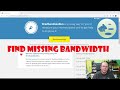 Find missing bandwidth
