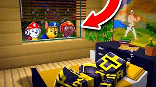 LA PAW PATROL ESPÍA A MASSI EN SU CASA EN MINECRAFT 😱