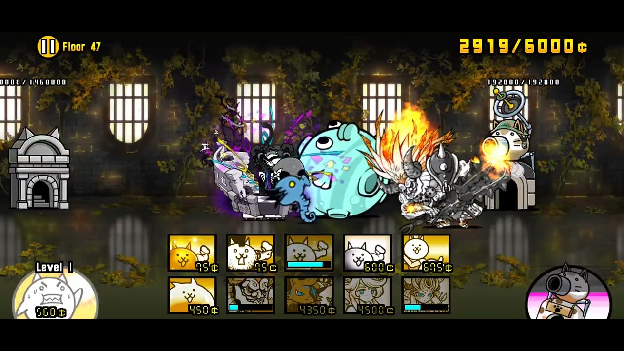 The Battle Cats: Inferno Tower Floor 47