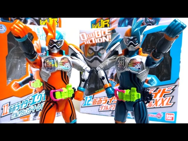 仮面ライダーエグゼイド　RKF 8体セット フォトレビュー】RKFレジェンドライダーシリーズ『仮面ライダー