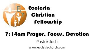 7:14 PFD - You Should Know! - I John 5:13 (NIV) 081825