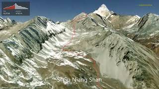 Si Gu Niang Shan Hiking Trails 3D-Trailchina