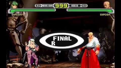 vs Geese Howard (Capcom vs SNK Pro)