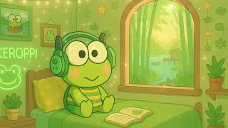 🌿Keroppi’s Lily Pad Loops🍥🍵 | chill soft lofi to study & relax to [sanrio lofi] screenshot 2