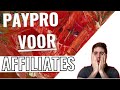 PayPro Voor Affiliates - Voorkom Deze Fout Om Direct Te Kunnen Beginnen😓