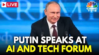 Information Russia LIVE: Vladimir Putin Speaks at AI and Tech Forum in Moscow | Putin Trump Talk | N18G Update