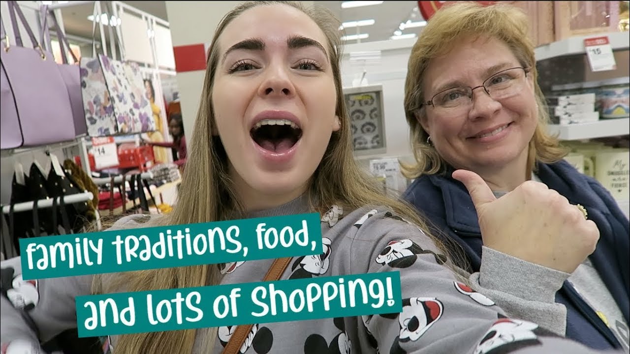 shooting in dc family traditions, food, and black friday shopping!