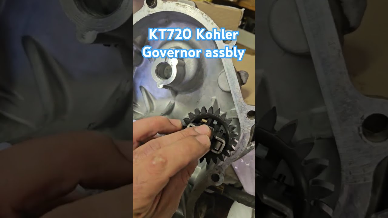 Kohler KT725 Governor Install Mechanic Automobile Shop Diy Info Smallengine