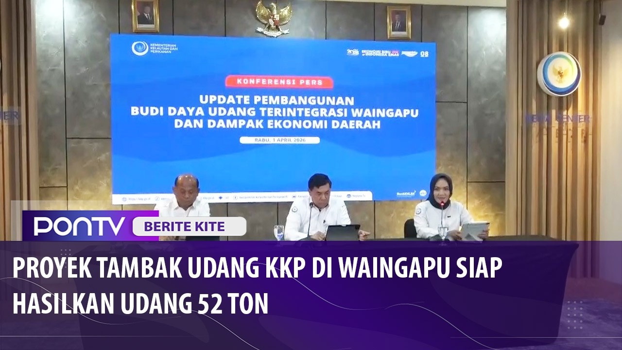 Proyek Tambak Udang Terintegrasi di Waingapu Sumba Timur Diproyeksi Hasilkan Udang 51 Ton Per Tahun