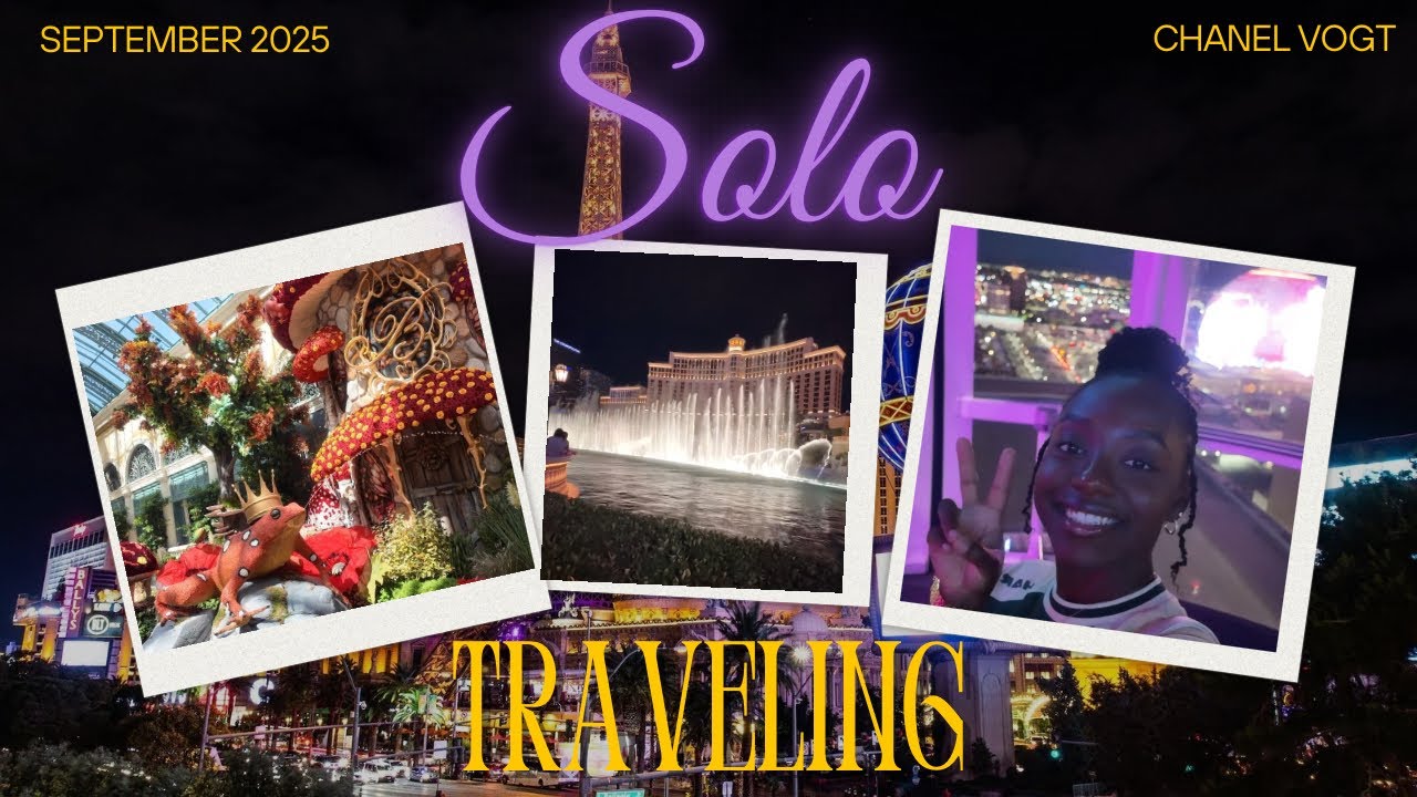 my first solo trip | vegas & LA