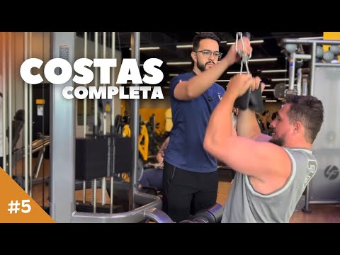 TREINO DE COSTAS COM FOCO EM HIPERTROFIA | Projeto Chronos #5