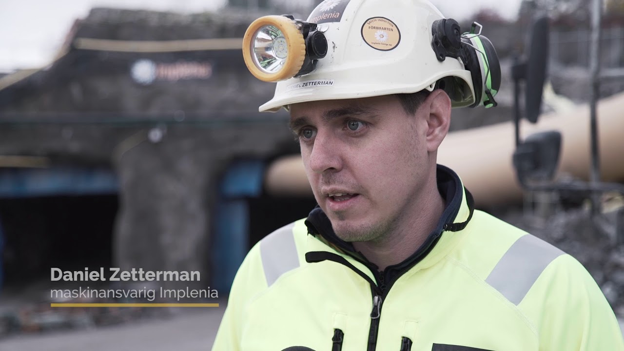 Implenia bygger förbifart Stockholm med hjälp av Epiroc