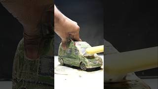 Muddy Abandoned Army ambulance #automobile #satisfying #viralshorts #reels #restoration #asmr