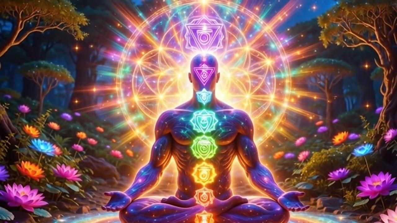 🎧 963 Hz  Frequency 8 hours🙏 Total Chakra Cleanse, Release All Blocks & Deep Inner Peace 🌙