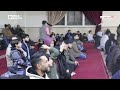 ريف دمشق: وزير الأوقاف يشارك أهالي داريا صلاة التراويح