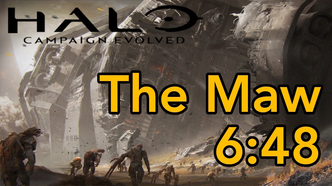 [WR] Halo: Campaign Evolved - The Maw Legendary in 6:48