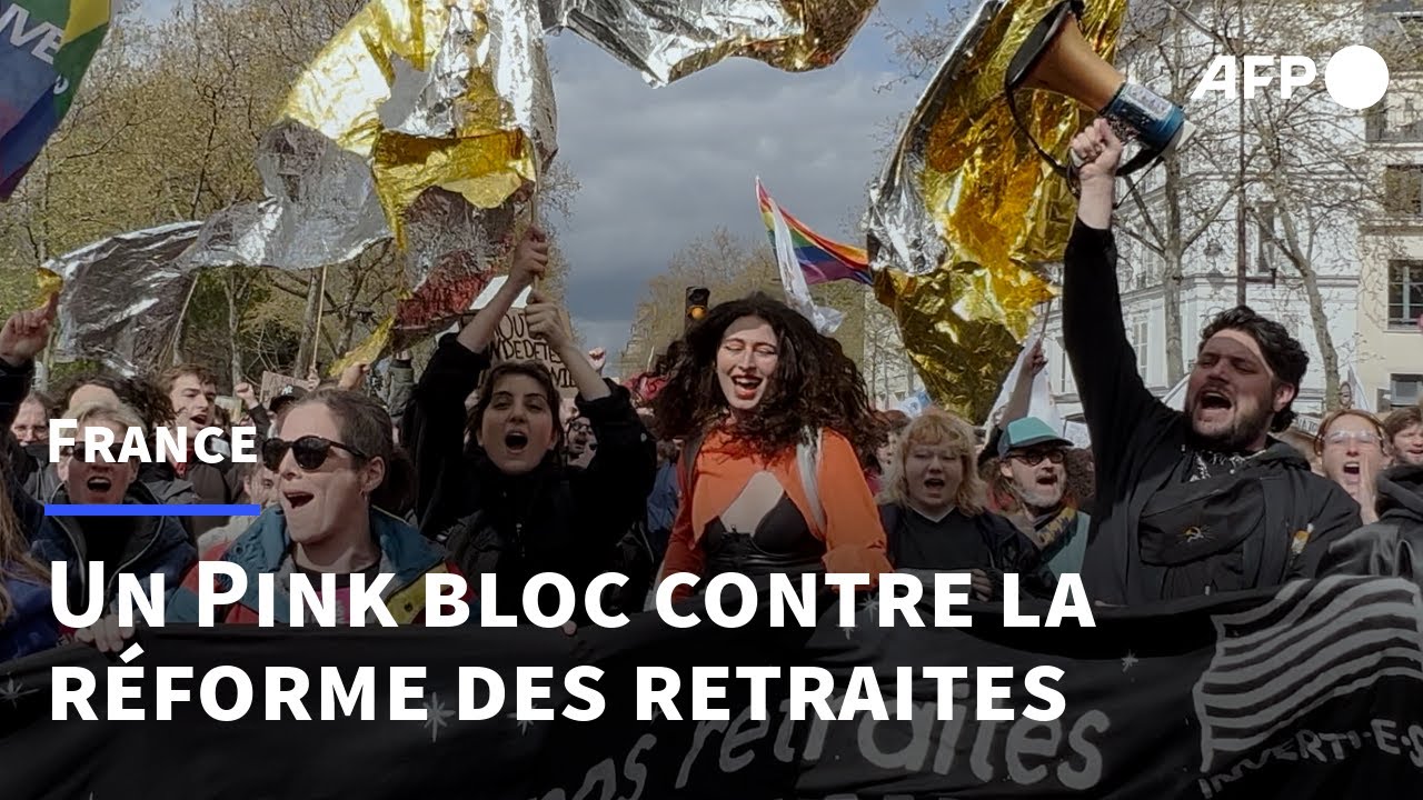 Contre la réforme des retraites, le Pink bloc veut réconcilier les luttes