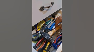 DIY Tool Hacks! Tighten a Nut with Long Threaded Bolt #howto #tips #tutorial #shorts