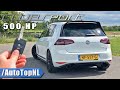 500HP VW Golf GTI Clubsport TVS REVIEW on AUTOBAHN [NO SPEED LIMIT] by AutoTopNL