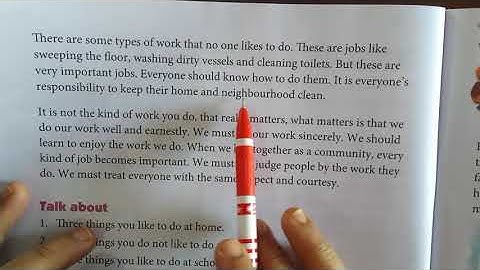 Class 5 Moral science chapter 4