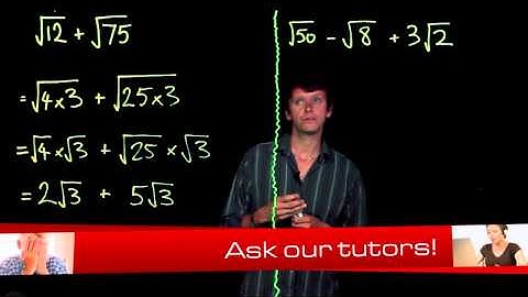 489 Collecting like surds