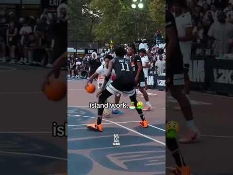 Ant Brown gets scary on that island 😮‍💨🏝️ #basketball #sports #shifty #fypシ