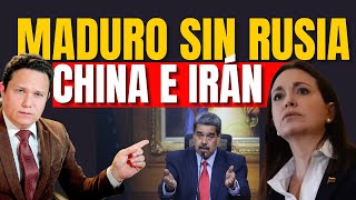  EL RÉGIMEN PERDIÓ EL APOYO REAL DE TRES ALIADOS Y MARIA CORINA LO MUESTRA 