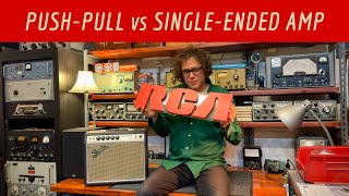 Push-Pull vs Single-Ended Tube Amps & Vibro Champ Repair!