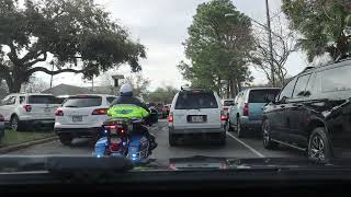 NOPD Motorcycle Escort