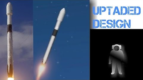 Falcon 9 Block 5 (uptaded design) in SFS 1.5 without expansion.