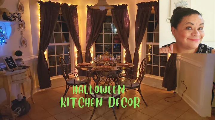 Halloween Decorate With Me - Tablescape and Kitchen