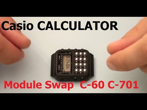 casio calculator watch battery replacement