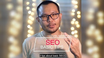 3 Tips about Basic Search Engine Optimization (SEO)