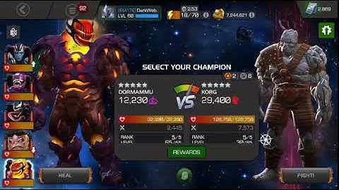 MCOC How to defeat Korg from Variant 2! Unique fight, nobody try this till now!