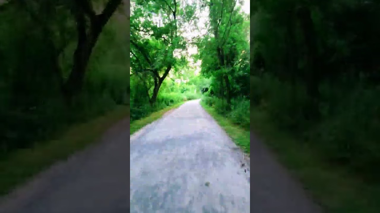 Sixteen mile creek nature trail in Ontario Canada